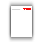 Letter head white A5